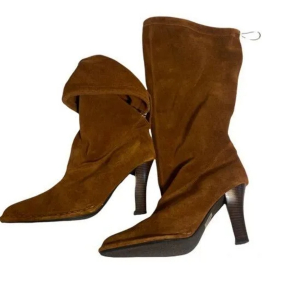 Hot In Hollywood Convertible Suede Boots